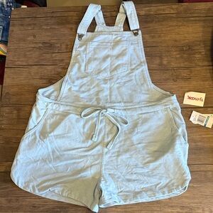 Universal Thread Light Blue Women's Overall Shorts